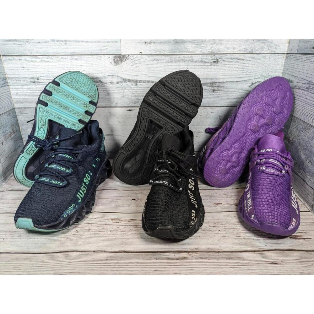 Just So So Knit Running Hyper Bounce Active Shoe Size 36 EU Kids 4Y / Womens 5.5